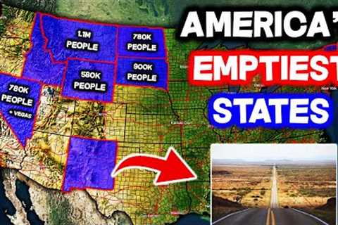 Why NOBODY Lives in these 9 EMPTY States