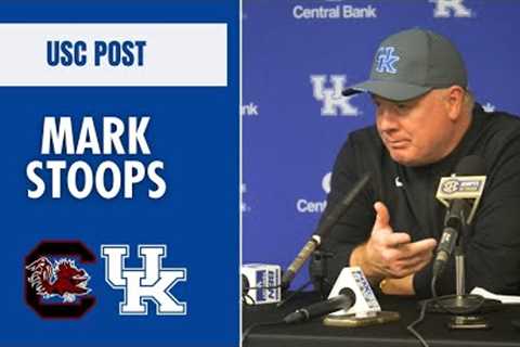 Mark Stoops on Kentucky's DIFFICULT loss to South Carolina
