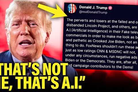 Trump is REPULSED at his Own Body, LASHES OUT at New Ad of Him