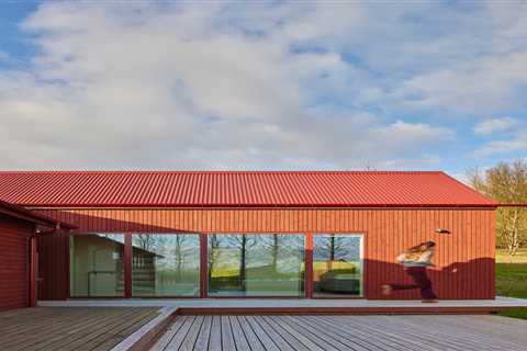 A Little Red Icelandic Cabin Gets a Swedish Cottage-Inspired Expansion