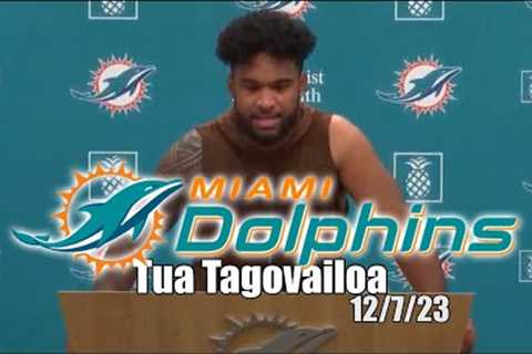 Tua Tagovailoa on TITANS AUSTIN JACKSON JUJITSU Miami Dolphins Football Condensed Interview &amp; IMO