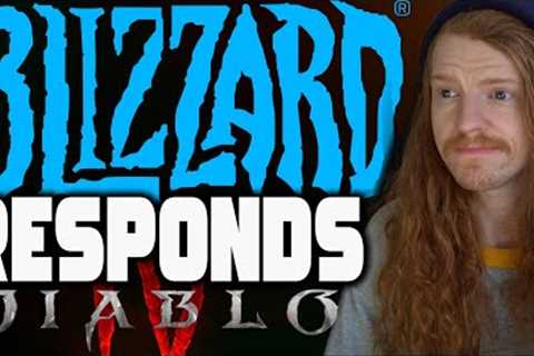 Blizzard Responds To Diablo 4 Negative Feedback
