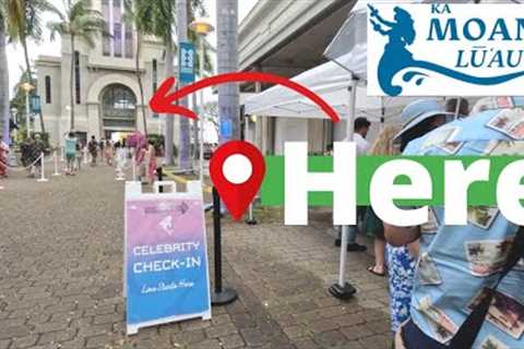 NEW Location of Ka Moana Luau at ALOHA TOWER | OAHU