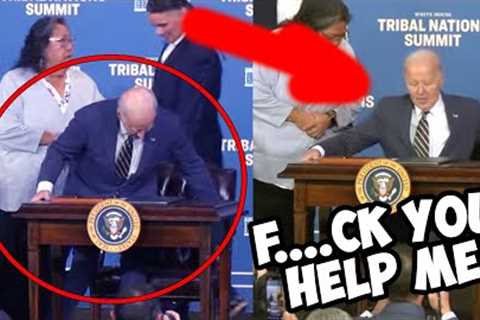 JOE BIDEN DISGRACED HIMSELF ON STAGE! I'm ashamed TO WATCH THIS!