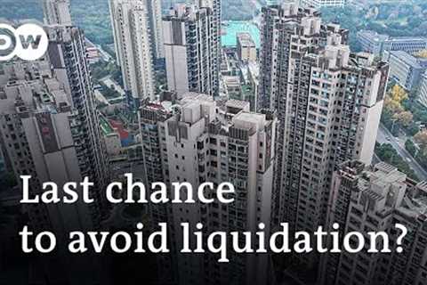 Indebted Chinese property giant Evergrande gets more time for restructuring deal | DW News