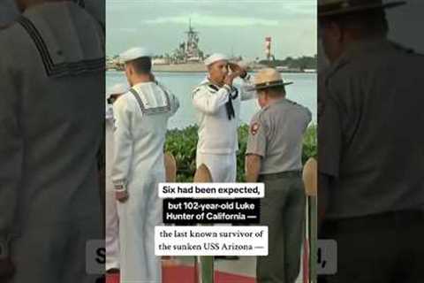 Pearl Harbor remembrance ceremony held in Hawaii #shorts