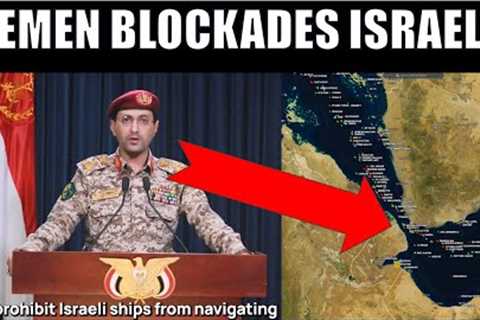 Yemen Announces a Blockade of Shipping to Israel | How Will Navies Respond &amp; Global Shipping React?