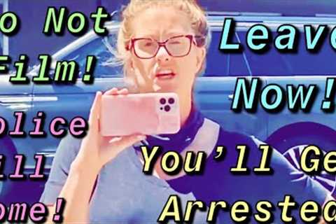 Self-Entitled Karen Gets Educated &amp; Dismissed After Rolling Up On Us Like a Thug Over Public Filming