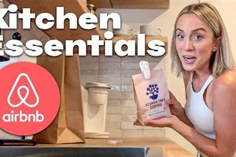 AIRBNB Kitchen Essentials - SUPER HOST Kitchen Set Up
