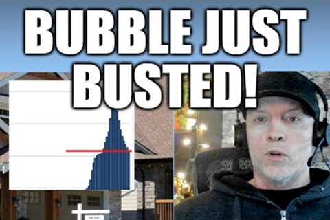 HOUSING BUBBLE JUST WENT BUST in CANADA! IS USA REAL ESTATE NEXT?
