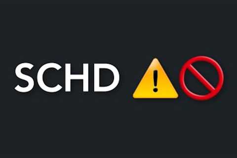 SCHD Warning! Dividend Growth Trap!?