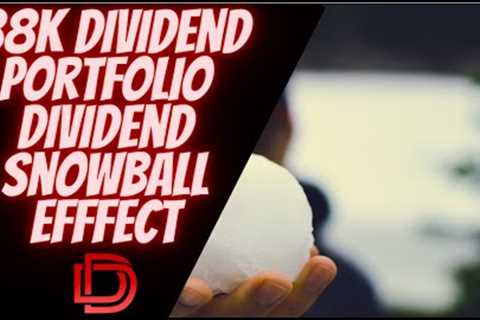 My 88k Dividend Portfolio: Dividend Investing and The Dividend Snowball Effect