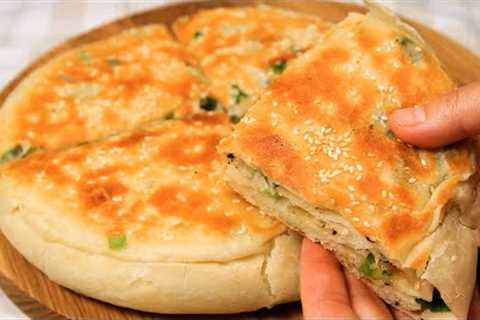 FLOUR+MILK+WATER! I've been doing this for over 25 years!  No oven. Simple and delicious