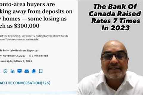 Shifting Tides: Toronto buyers walking away from deposits on new builds