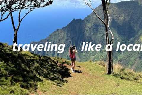 KAUAI TRAVEL VLOG // best hikes, beaches, local food, &amp; small towns to explore on the garden island