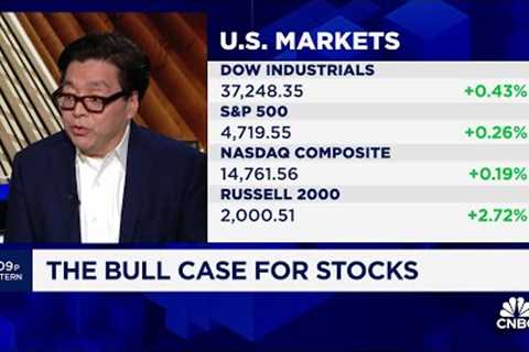 Small caps could climb 50% in the next 12 months, says Fundstrat's Tom Lee