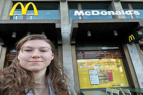 I spent $31 at the world's most expensive McDonald's. The fries were disappointing, but I'd reorder this $10 burger you can't get in the US.