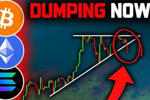 CRYPTO DUMP JUST STARTED (Final Warning)!! Bitcoin News Today, Solana &amp; Ethereum Price Prediction!