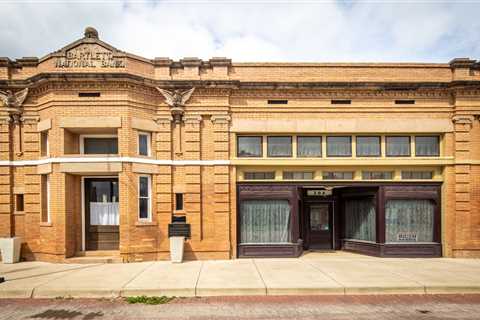 A 119-year-old bank sat abandoned in a tiny Texas town for decades. Now it's a 3-bedroom home with the original vaults and a teller station &mdash; take a look.