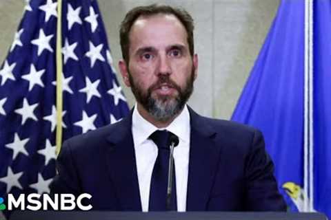 Jack Smith warns of Trump immunity claim which puts democracy at risk