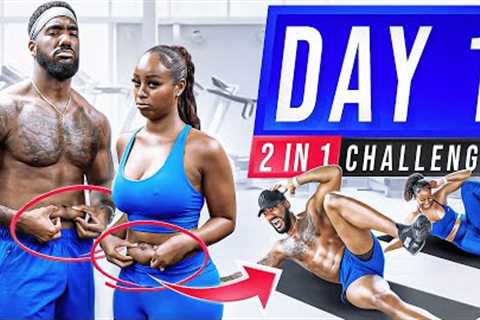 2 in 1 - Weight Loss &amp; Tone Up Challenge | New Year Full Body Workout! (2024)
