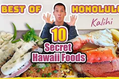ULTIMATE FOOD TOUR IN HONOLULU - 10 Best Secret Hawaii Foods in Kalihi: Foods You Must Eat in Oahu