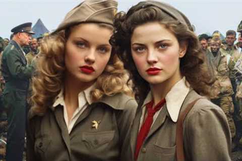 1940s USA - Life During WW2 in Vintage America - Colorized