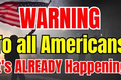 It's About to Get Very Bad. You Won't Believe What's Happening Right Now…