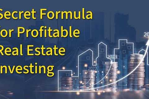 Real Estate Investment Secret Formula | Know this Before you Invest in Real Estate