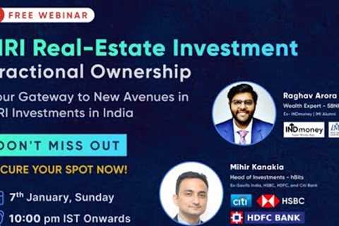 SBNRI | NRI Real Estate Investment (Fractional Ownership)