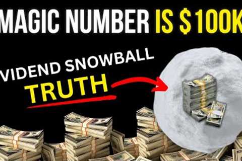 Why Your Dividend Snowball Goes CRAZY After $100K!
