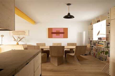 They Made Their Own Sofa—and Just About Everything Else in Their Family’s Quirky London Flat