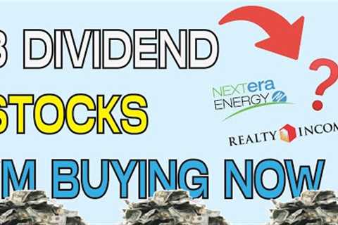3 Dividend Stocks I'm Buying Right Now! | Deep Dividends