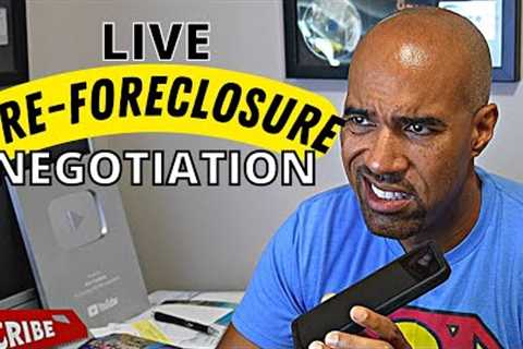 how to negotiate pre-foreclosure sellers-real estate deals