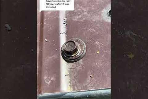 How to install metal roofing screws Carport part 3