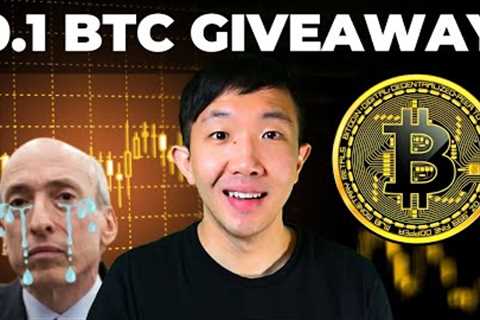 Bitcoin ETF Celebration Stream (Bitcoin GIVEAWAY) &amp; Crypto Prices, ETC, Crypto News Q&amp;A