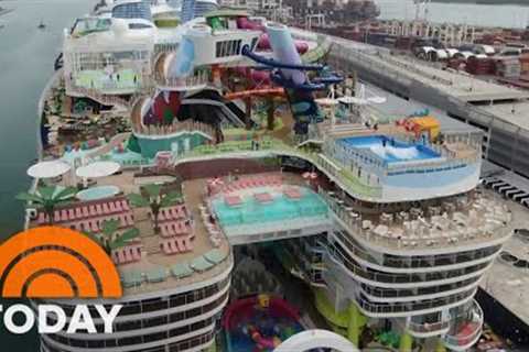 Get an exclusive inside look at the largest cruise ship on the planet!
