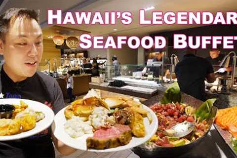 Waikiki Night Market Street Food &amp; Hawaii's Legendary Seafood Buffet!