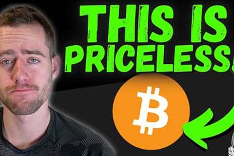 THIS IS ABSOLUTELY PRICELESS FOR BITCOIN!