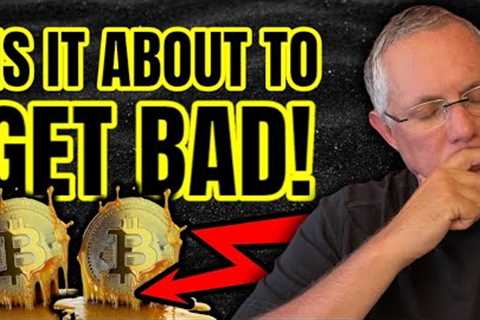 THIS IMPACTS YOU IF YOU OWN CRYPTO!  IS IT ABOUT TO GET BAD AGAIN!