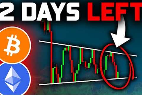 Bitcoin CRASH Coming in 2 DAYS?! (Here's Why)!! Bitcoin News Today &amp; Ethereum Price Prediction!