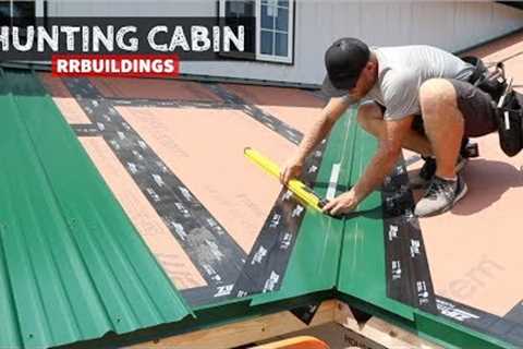 Building a Hunting Cabin 21: Metal Valley and Hip Details