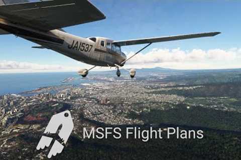 Saving Pearl Harbor: MSFS Narrated O'ahu Hawaii Tour in the Cessna T207A Stationair