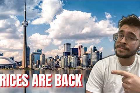 Toronto Home Prices Are Back To Where They Started - Real Estate Market Recap