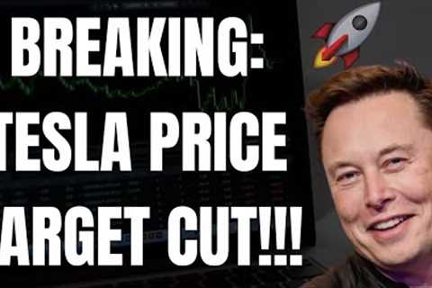 🔥 BREAKING: TESLA PRICE TARGET CUT!! TSLA, SPY, NVDA, AAPL, &amp; QQQ PREMARKET PREDICTIONS!!