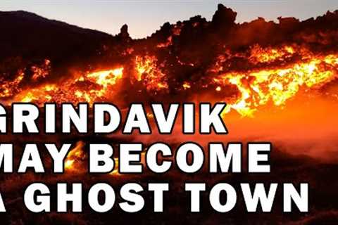 Grindavik, Iceland Being Torn Apart as Plates Move in Opposite Directions