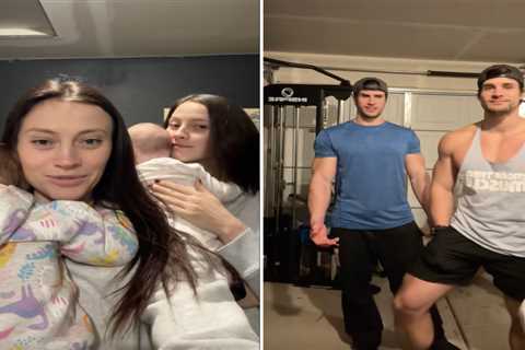 Two sets of identical twins quickly fell in love and all moved in. Now they're married with matching dogs and daughters who are 'genetically siblings.'