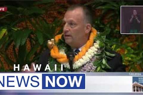 Gov. Green gives deadline ultimatum for short-term rentals on Maui in 2nd State of State address