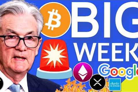 🚨BIG CRYPTO NEWS! CHARLES SCHWAB BITCOIN ETF SOON? GOOGLE CRYPTO ADS LIVE TOMORROW &amp; FOMC