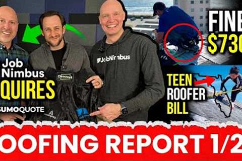 Roofing News: JobNimbus Acquires SumoQuote, Florida Teen Roofer Bill, FEMA Rule Updates